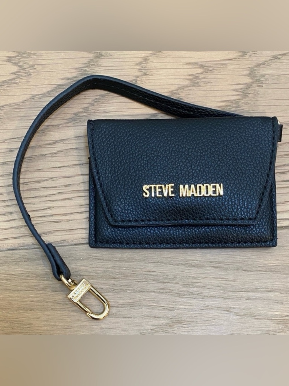 Steve Madden Purse Clasp Mini Wallet with Mirror